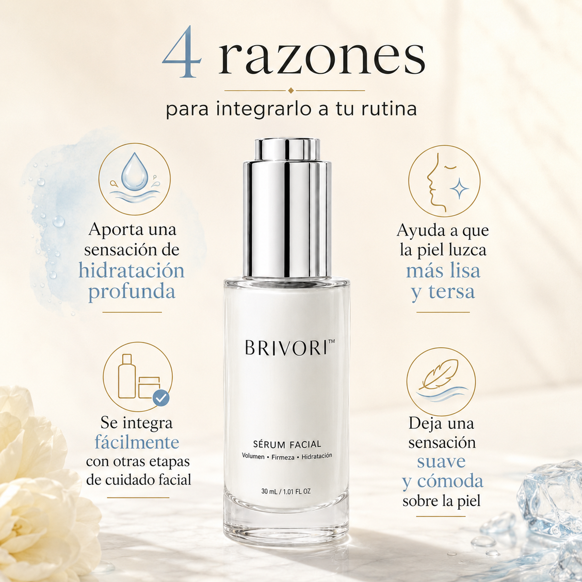Brivori™ - Sérum Facial Reafirmante