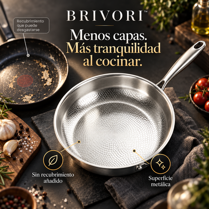 Brivori™ - Sartén de Titanio