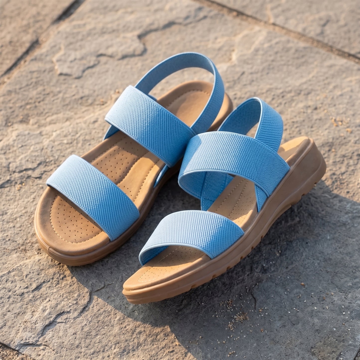 Brivori™ - Sandales Légères à Brides Extensibles
