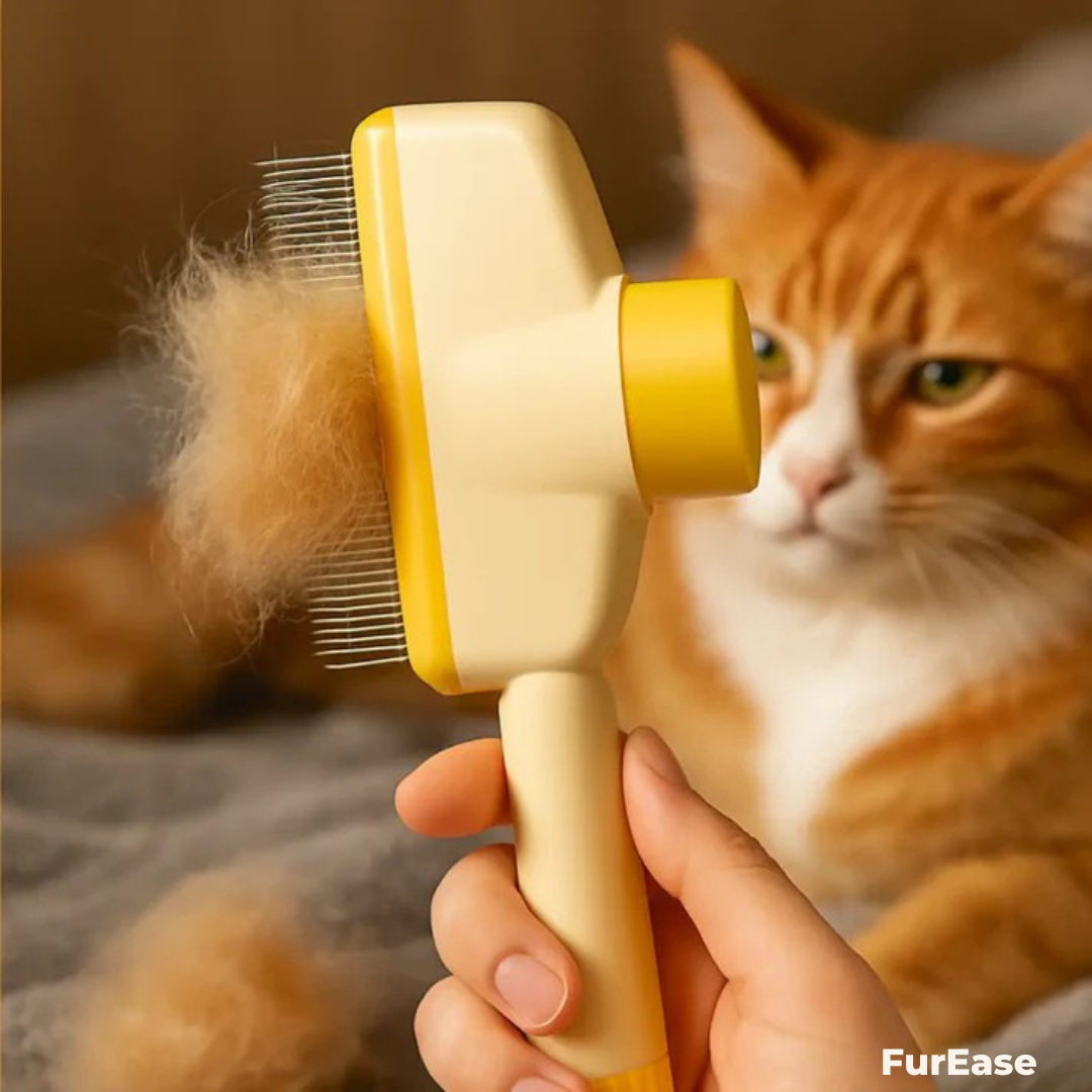 FurEase™ – Cepillo anti-pelos para gatos