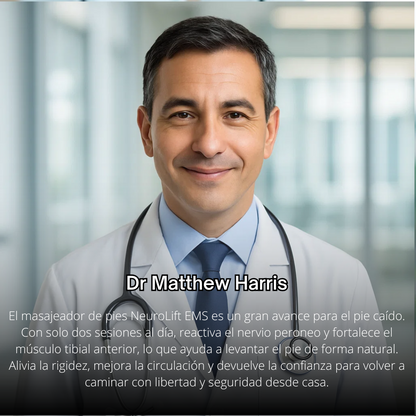 NeuroLift EMS™ – Recupera la Movilidad Natural de tus Pies