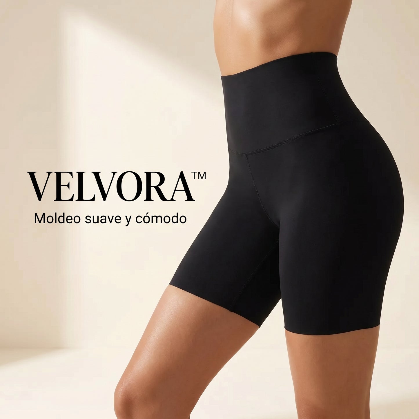 VELVORA™ - Pantalones cortos moldeadores de talle alto