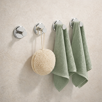 AEROLUX™ - Ganchos de succión con cierre giratorio