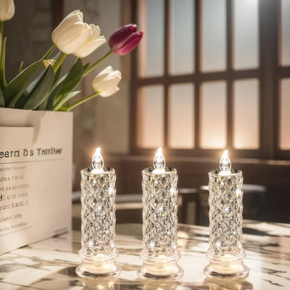 Luminara™ – Elegancia Cristalina sin Fuego