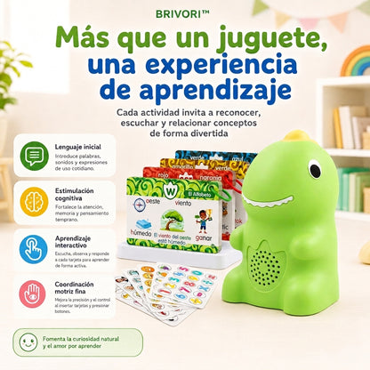 Brivori™ - Tarjetas Educativas Parlantes para Estimulación del Habla