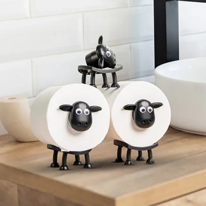 WOOLLO™ - Portarrollos de papel higiénico divertido