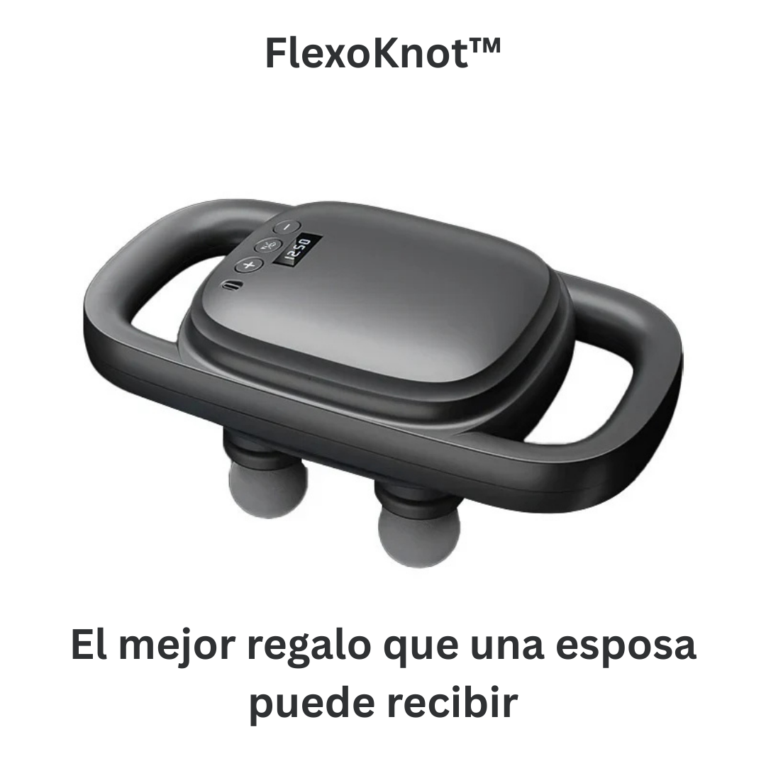FlexoKnot™ – Masajeador Percusivo de Tejido Profundo