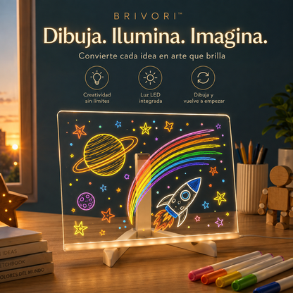 Brivori™ - Tablero LED Creativo