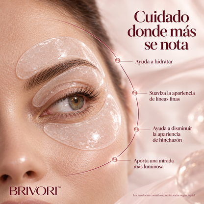 Brivori™ - Parches de Colágeno y Péptidos para Ojos