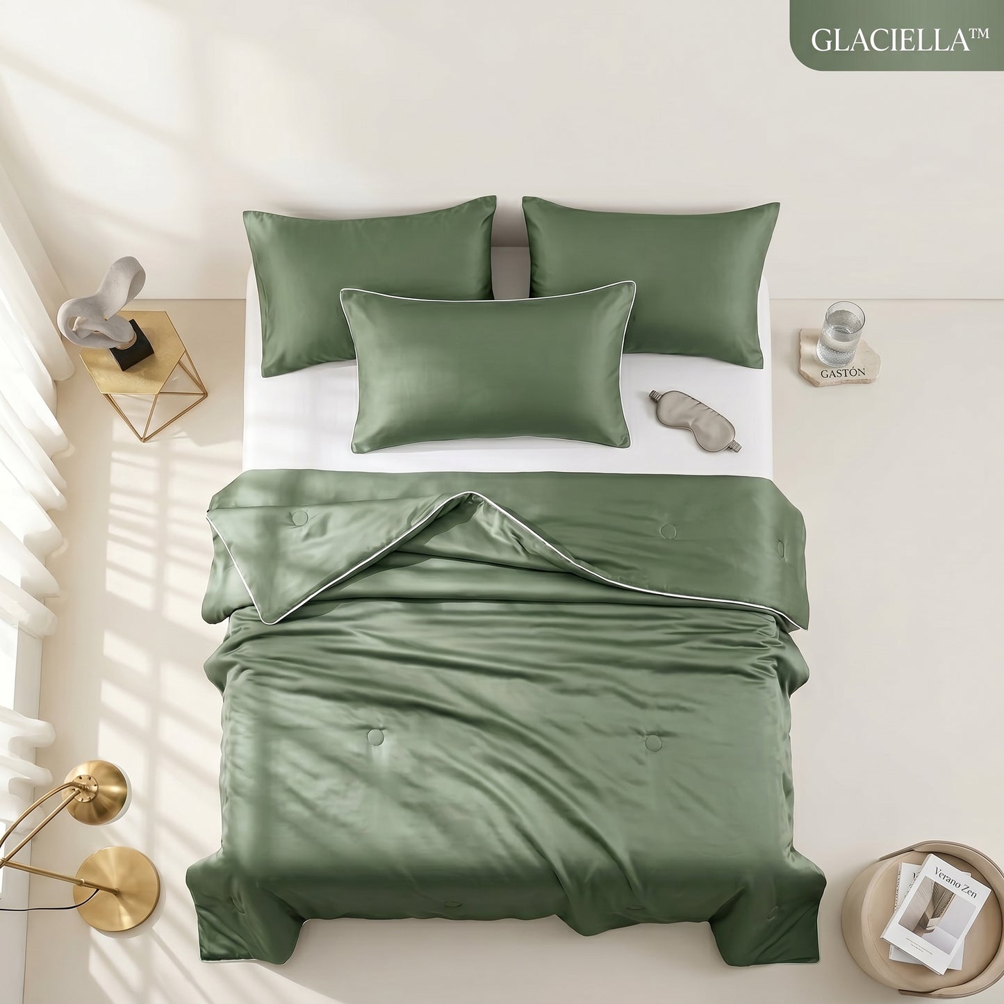 GLACIELLA™ - Edredón refrescante de seda helada