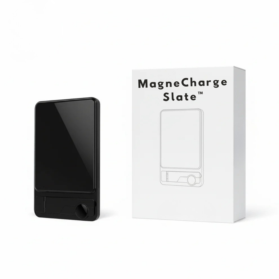 MagneCharge Slate™ – PowerBank Magnético Ultrafino