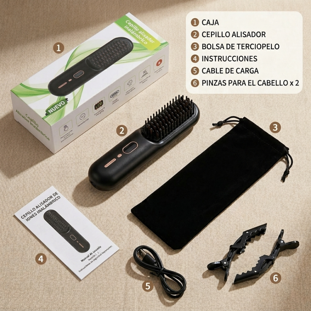 VOLTARA™ - Cepillo de peinado iónico
