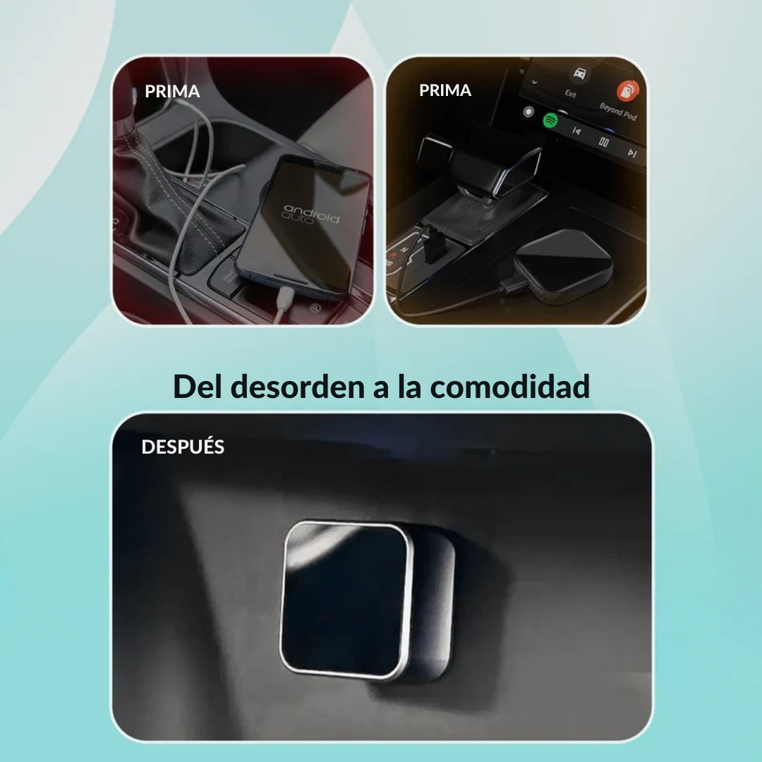 DriveLink™ – Conexión inalámbrica para CarPlay y Android Auto