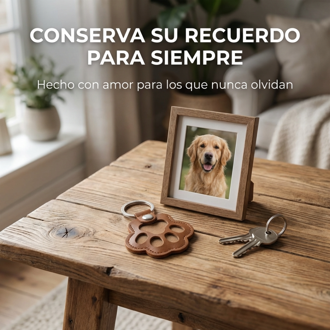 PAWLORA™ - Colgante con forma de pata de recuerdo