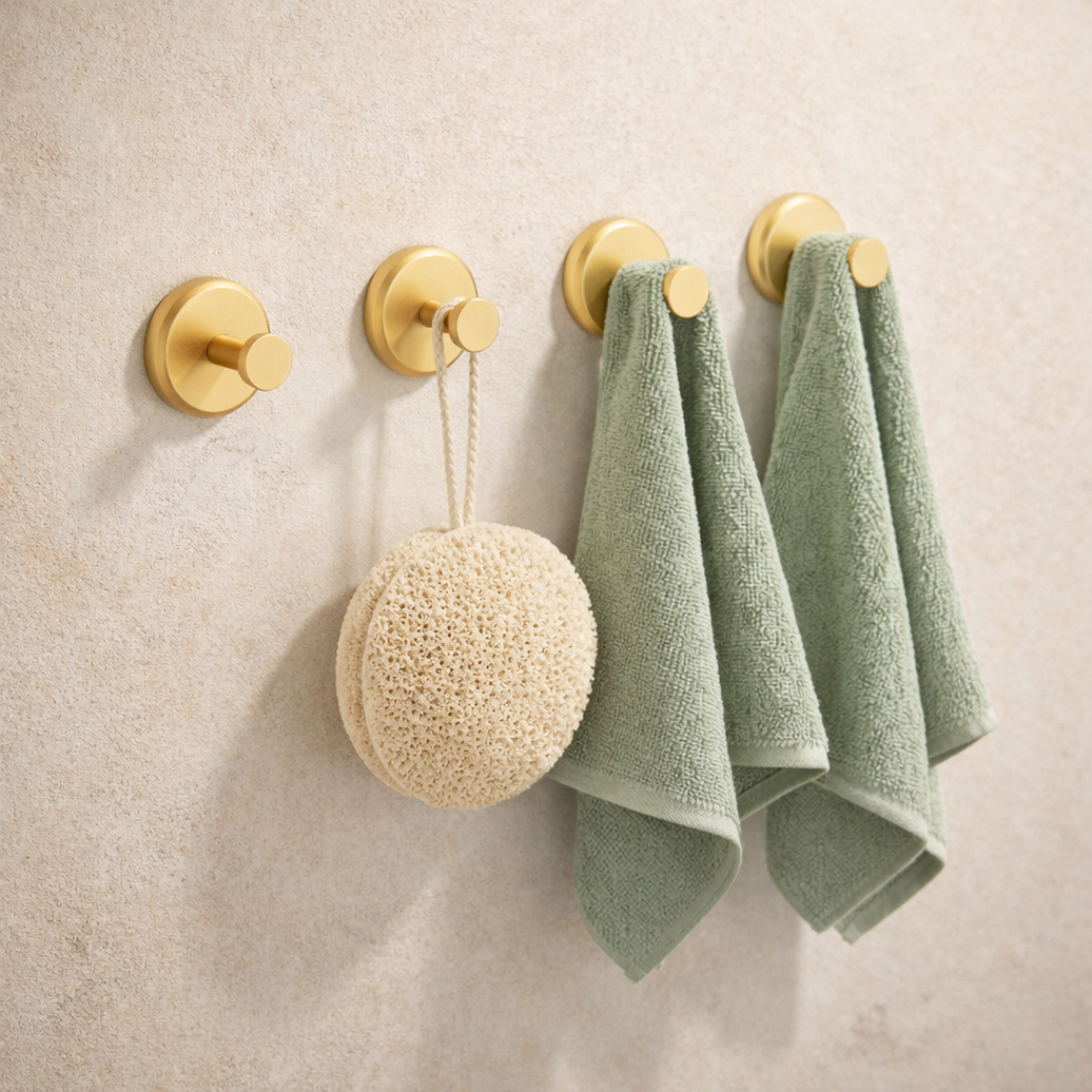 AEROLUX™ - Ganchos de succión con cierre giratorio