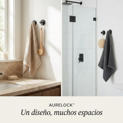 AURELOCK™ - Ganchos de succión con cierre giratorio