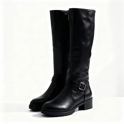 ALVINA™ – Botas Elegantes Tacón Bajo Para Mujer