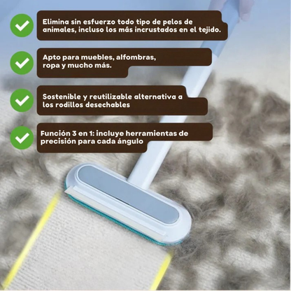 FurSweep™ – Removedor de Pelo 3 en 1