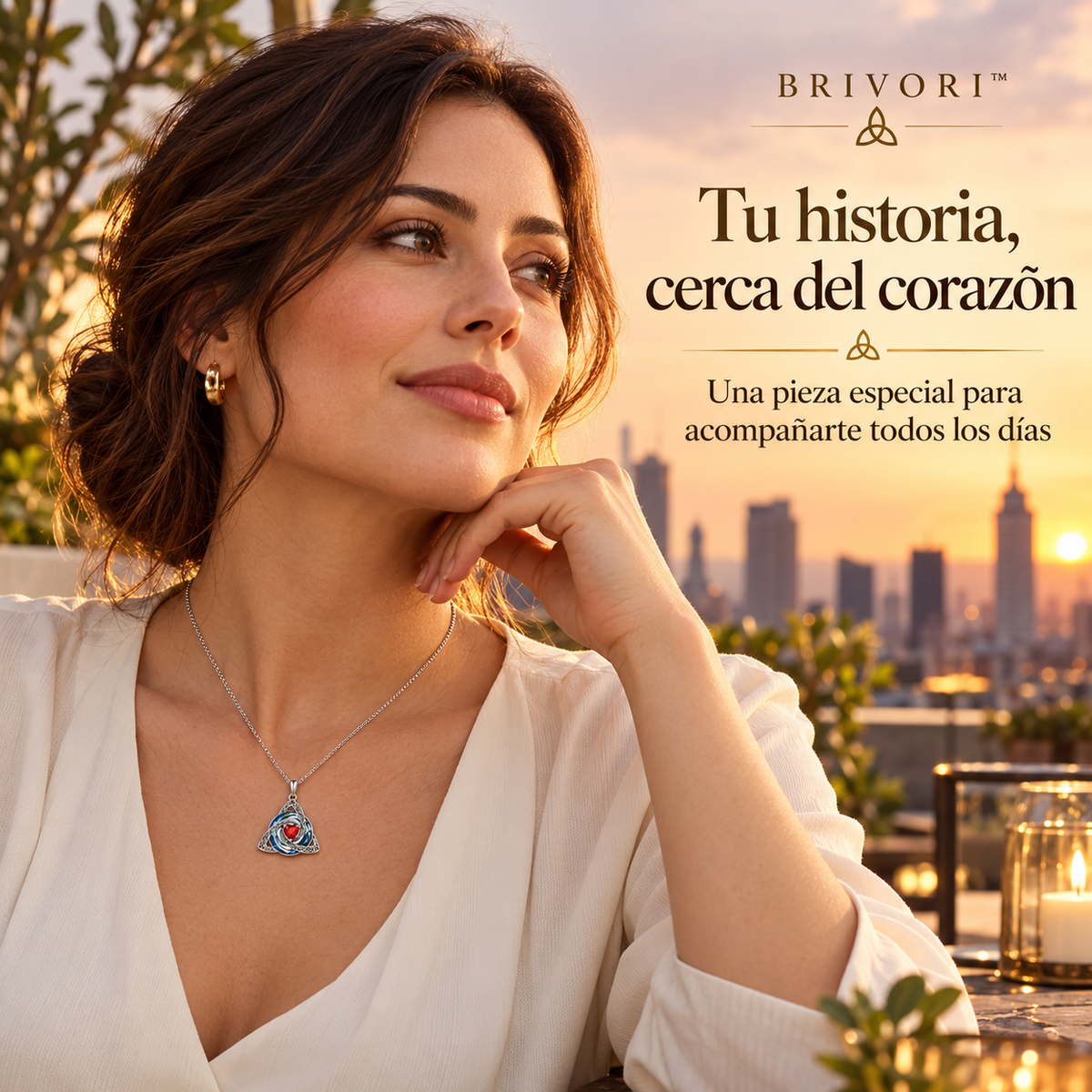 Brivori™ - Collar Nudo Celestial