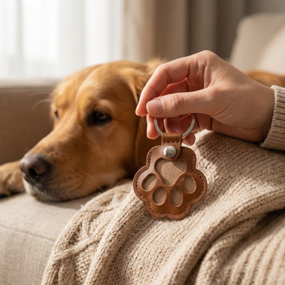 PAWLORA™ - Colgante con forma de pata de recuerdo