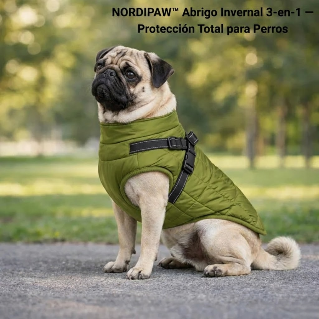 NORDIPAW™ Abrigo Invernal 3-en-1 para Perros