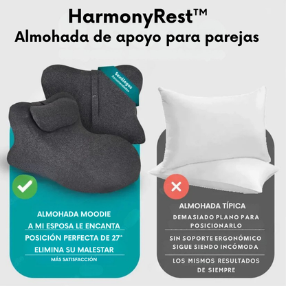 HarmonyRest™ – Almohada de apoyo para parejas