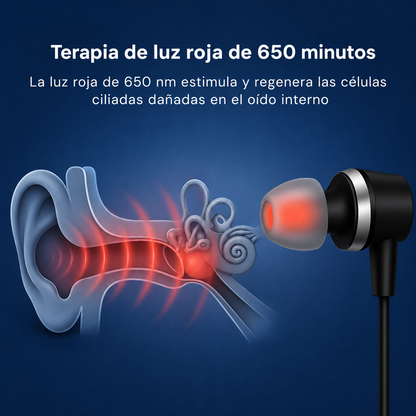 AuriClear™ - Auriculares Terapia Infrarrojo