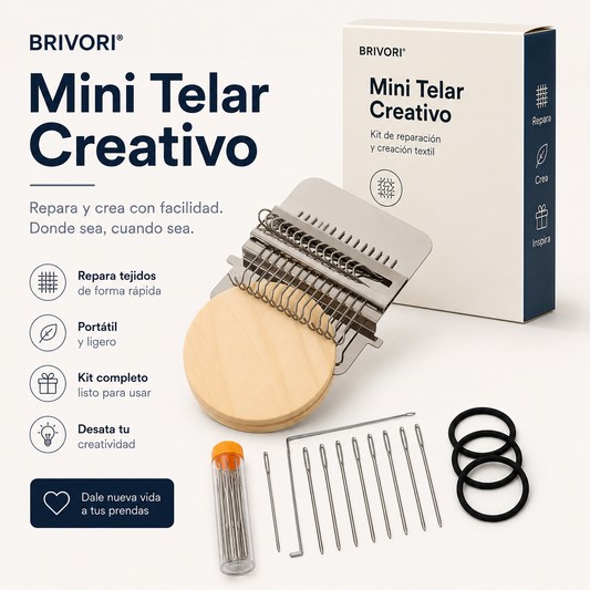Brivori™ - Mini Telar de Reparación Creativa