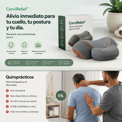 CerviRelief™ – Alivio natural del dolor de cuello