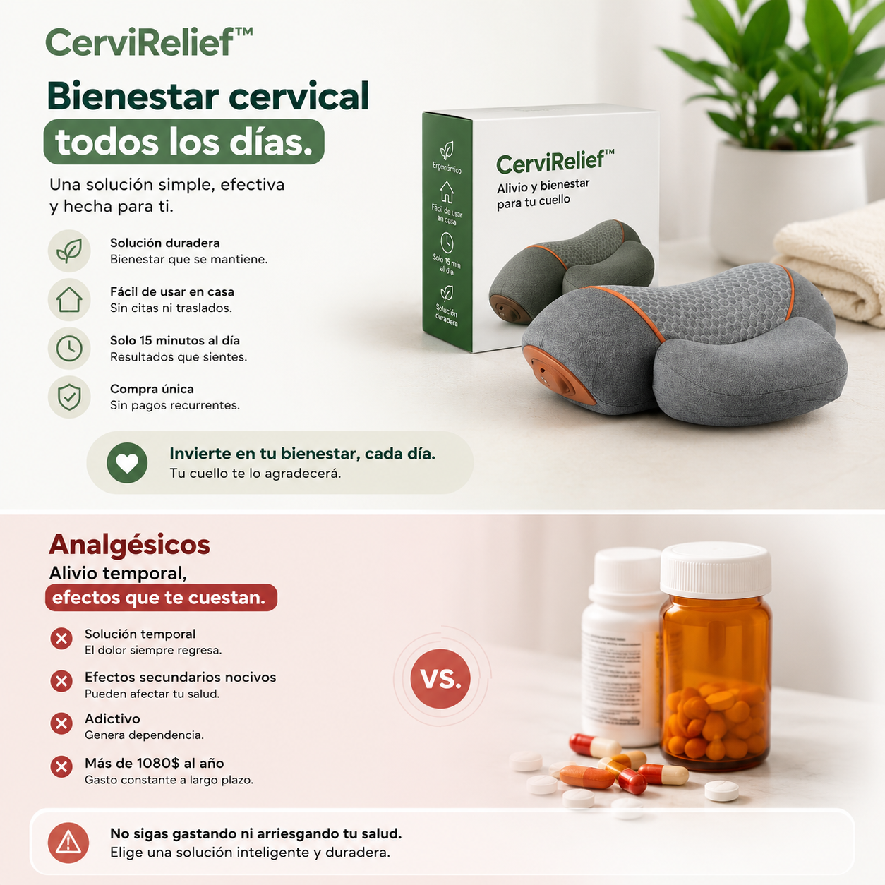 CerviRelief™ – Alivio natural del dolor de cuello