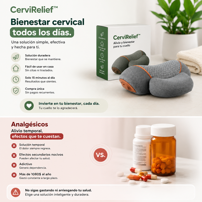 CerviRelief™ – Alivio natural del dolor de cuello