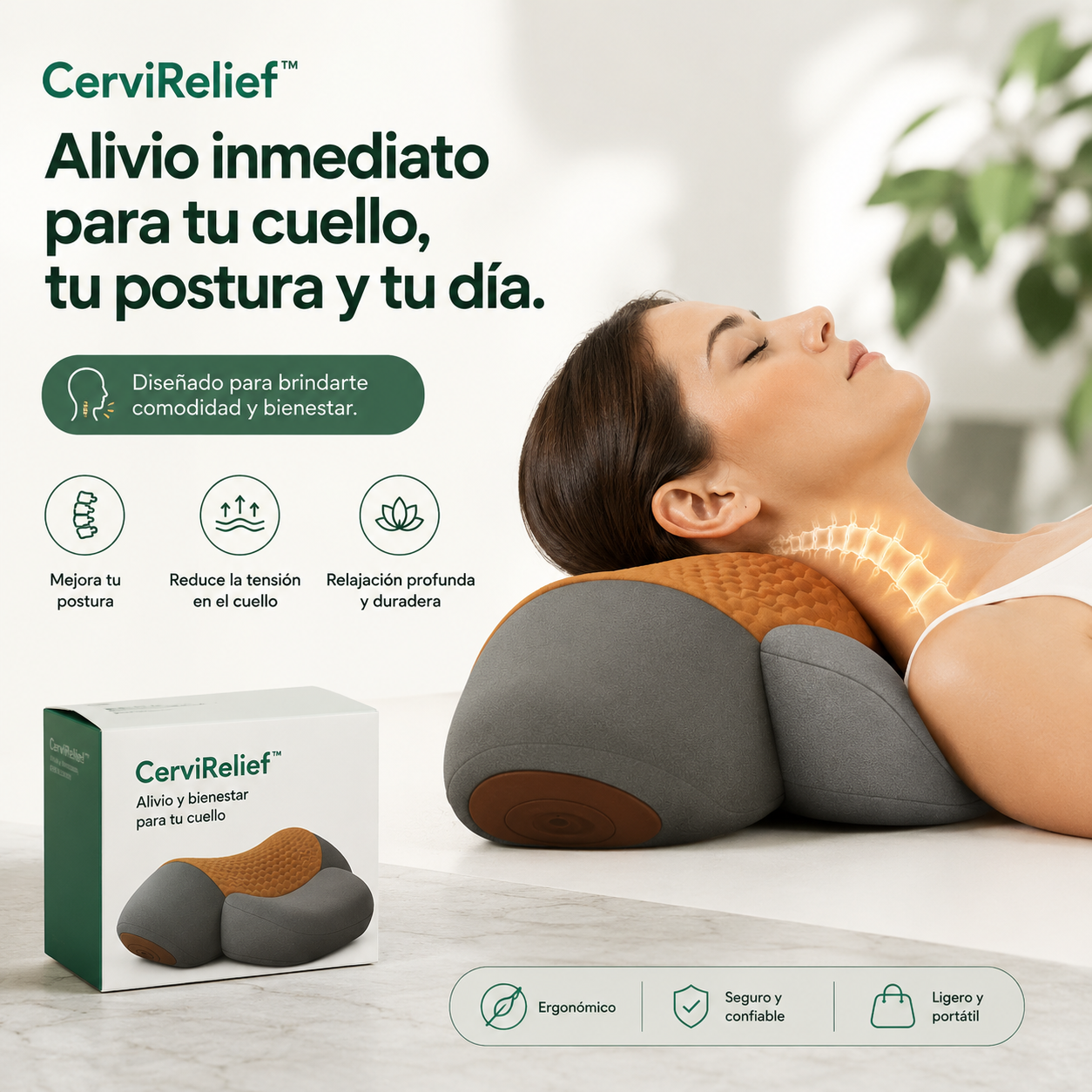 CerviRelief™ – Alivio natural del dolor de cuello