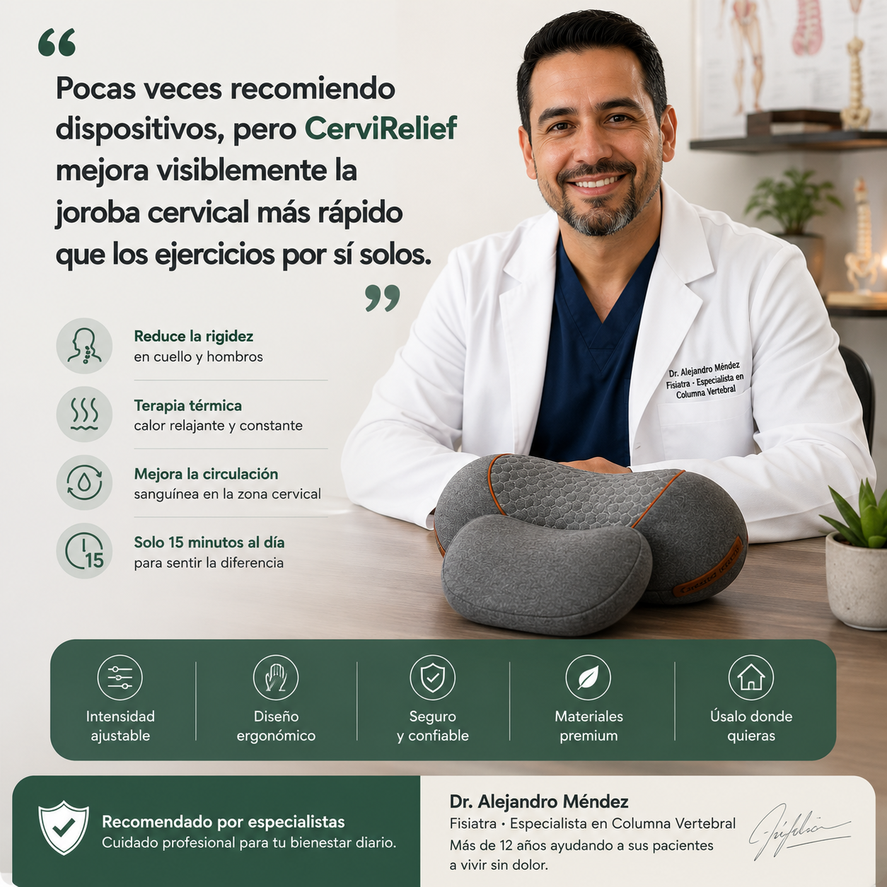 CerviRelief™ – Alivio natural del dolor de cuello