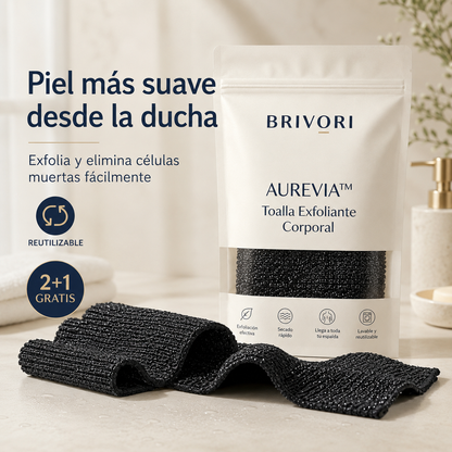 Aurevia™ – Toalla Exfoliante Corporal