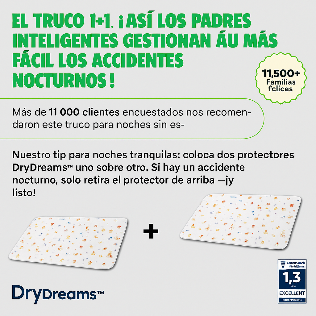 DryDreams™ - Almohadilla Protectora