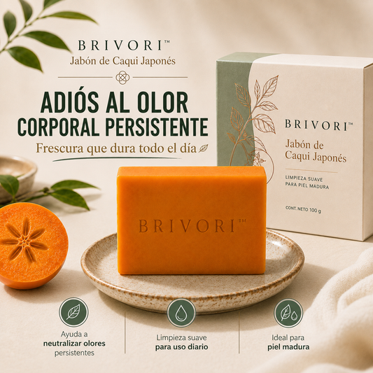 Brivori™ - Jabón de Caqui Japonés Neutralizador de Olor