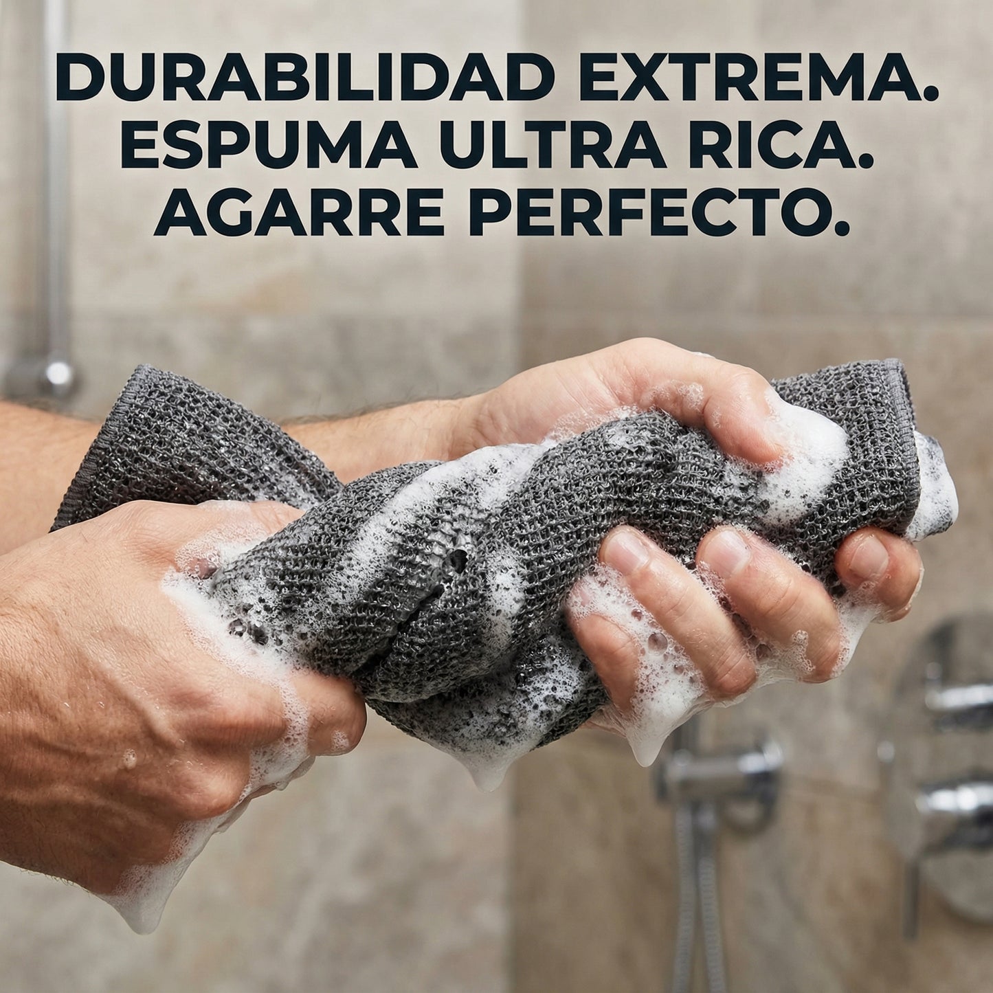 AUREVIA™ - Toalla exfoliante seda pura