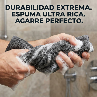 AUREVIA™ - Toalla exfoliante seda pura