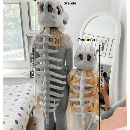 DinoSpine™ – Disfraz familiar de dinosaurios de peluche