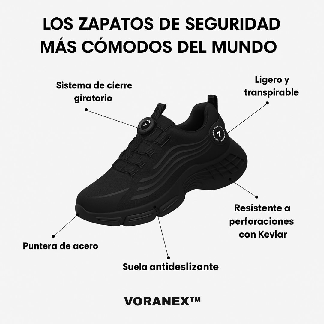 Zapatos de seguridad S3 estilo deportivo
