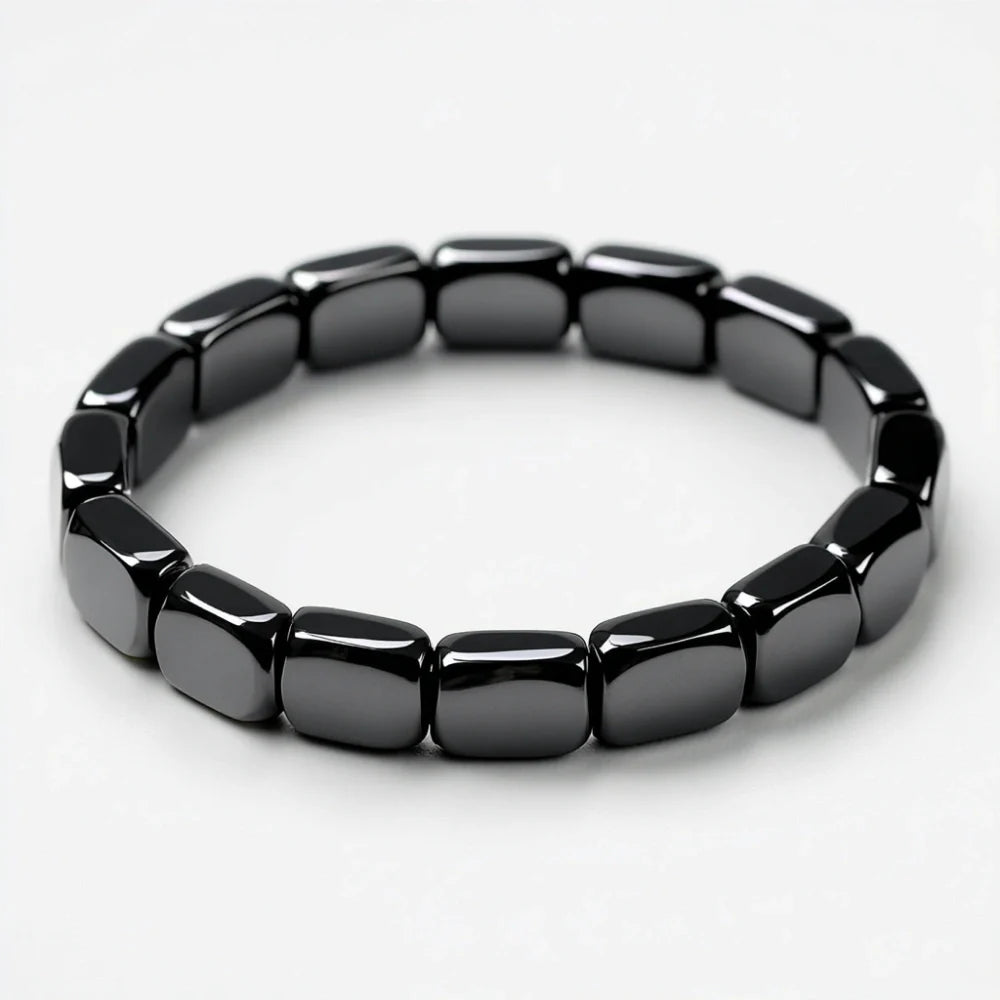 Onyros™ – Pulsera Magnética de Hematita