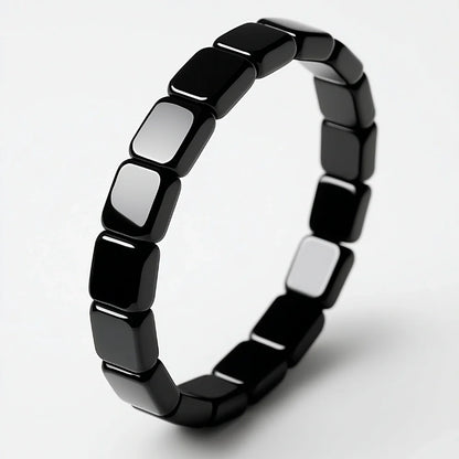 Onyros™ – Pulsera Magnética de Hematita