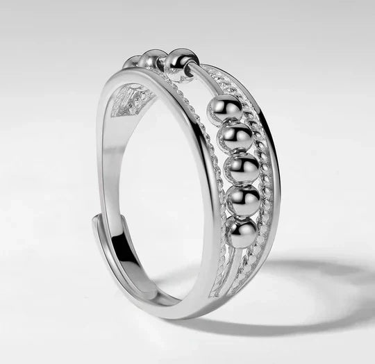 SerenityBloom™ – Anillo contra la ansiedad con diseño floral