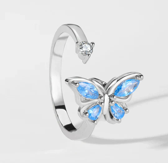 SerenityBloom™ – Anillo contra la ansiedad con diseño floral