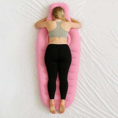 BellyCloud Rest™ – Descanso boca abajo sin dolor