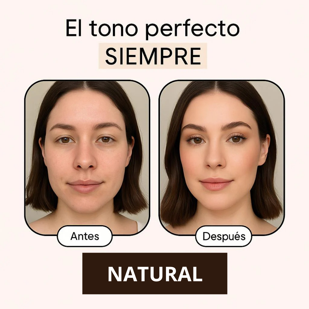 VeluSkin™ – Base inteligente con tono adaptable