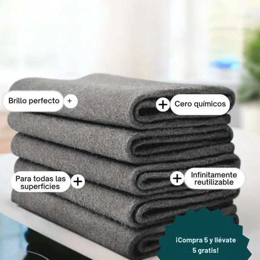 NanoPure™ – Paño de Limpieza Sin Químicos