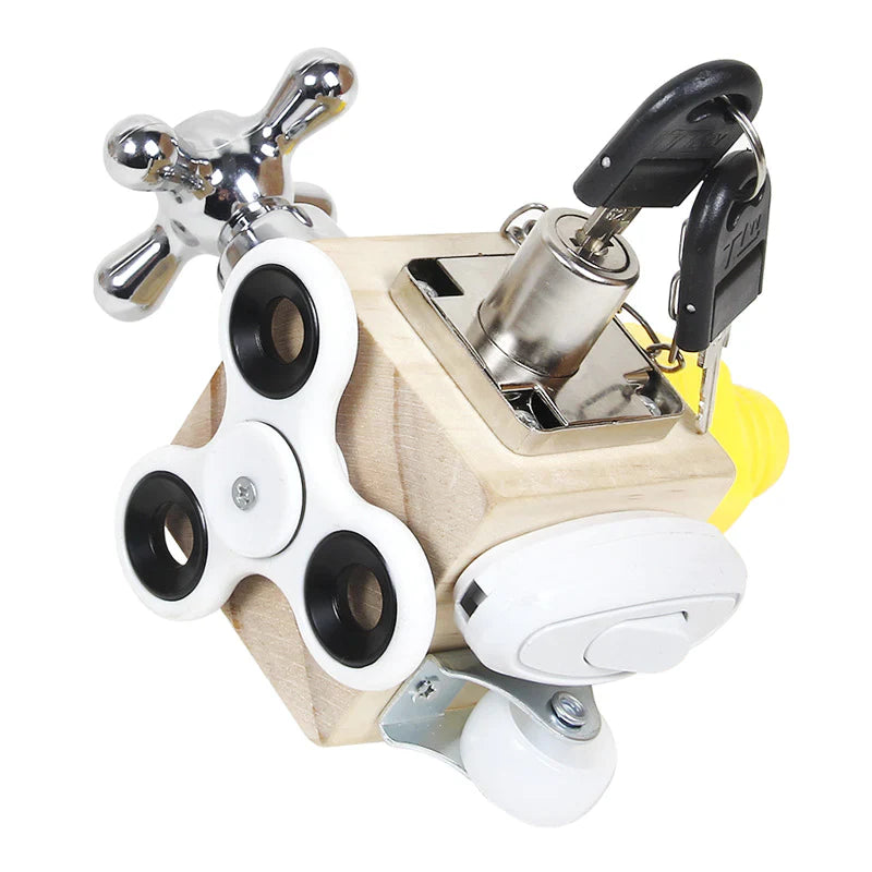 TactiCube™ – Cubo Montessori para motricidad y habilidades