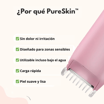 PureSkin™ – Afeitadora eléctrica para mujer - Dexvon