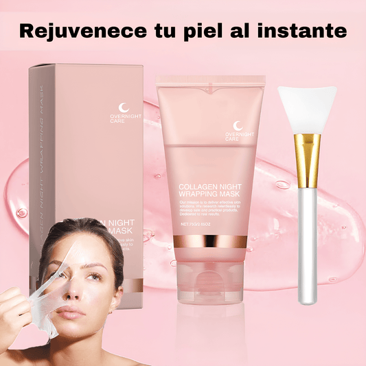 DermaNoctis™ – Mascarilla de Bio-Colágeno + Brocha